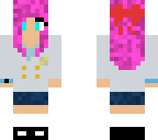 pink school uniform