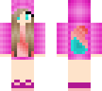 pink wolf girl