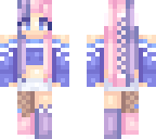 pmc skin  pink and purple kawaiiness