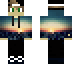 sunset hoodie boy