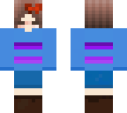 undertale frisk steve ver