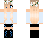 blue girl