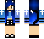 blue girl