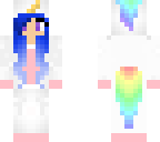 blue haired unicorn