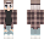 brown plaid boy
