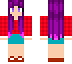 cute plaid girl