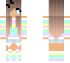 cute rainbow girl