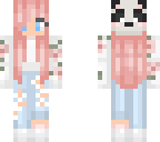 edited cute panda girl