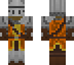 orange elite knight armor
