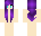 purple haired skin base unshaded