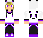 purple panda boy