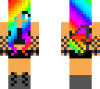 rainbow girl
