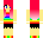 rainbow girl