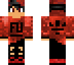 red hoodie