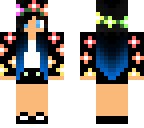 blue flower girl updated