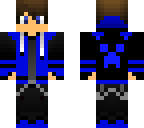 blue gamer boy