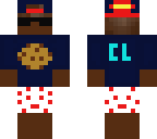 cookie boy in underwear and t-shirt