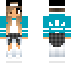 cute blue tomboy