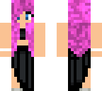 kawaii chan in a black dress