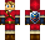 link with red tunic