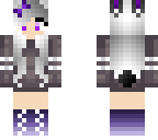 purple bunny girl