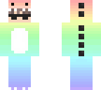 rainbow chibi dino