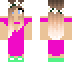 summer pink girl