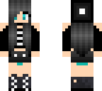 swimsuit goth girl