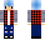 blue hair dude with no fan gurls