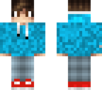blue hoodie kid