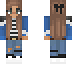 blue jacket girl