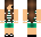 chibi green girl