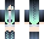 cyan girl
