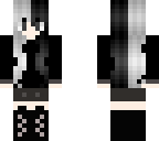black and white