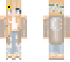 blond moon girl