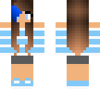 blue girl