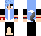 blue hair caskus