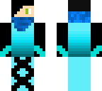 blue man