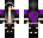 purple evil girl edit