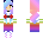 rainbow girl edit