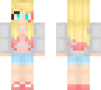 girl with blonde hair and highligts