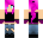 pink hair
