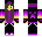 purple creeper girl