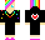 rainbow girl