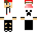red and white
