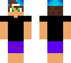 blue hat