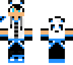 blue panda
