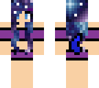 galaxy wolf girl