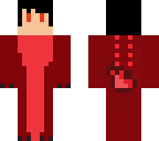 red lizard with human head