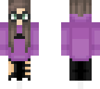 tomboy cute purple